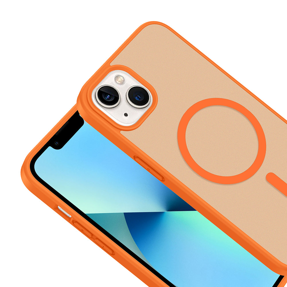 iPhone 15 Kılıf M-safe Şarj Özellikli Zore Babet Kılıf
