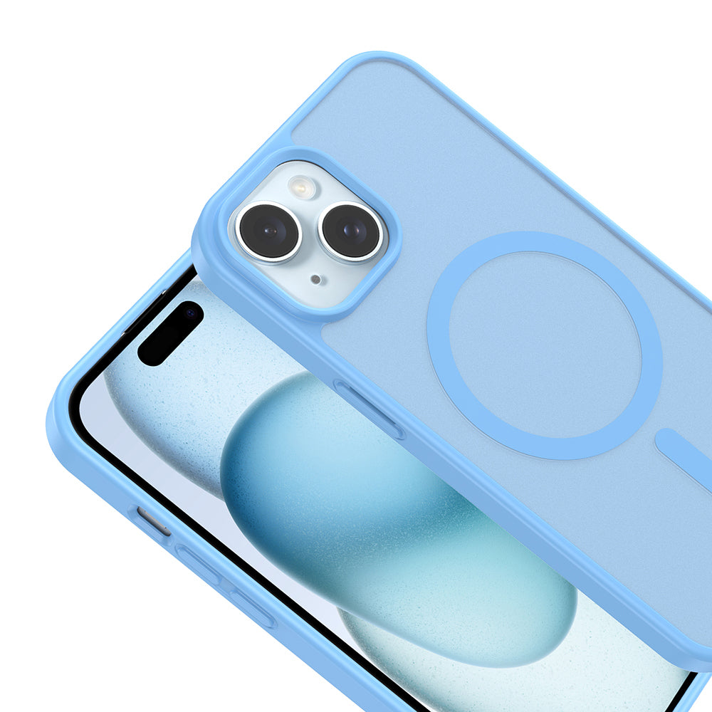 iPhone 15 Kılıf M-safe Şarj Özellikli Zore Babet Kılıf