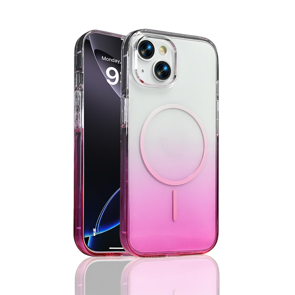 iPhone 15 Kılıf M-Safe Şarj Özellikli Zore Septik Silikon Kılıf