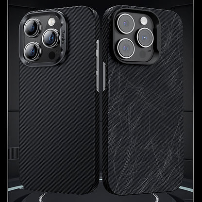 iPhone 15 Kılıf M-safe Özellikli Karbon Fiber Benks Essential ArmorAir 600D Kevlar Kılıf