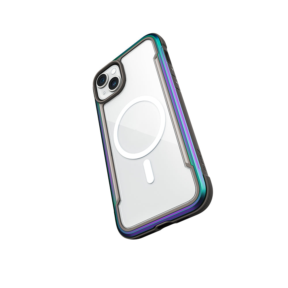 iPhone 15 Kılıf M-safe Şarj Özellikli Airbagli Raptic Shield Serisi Şeffaf Arka Yüzey Kılıf