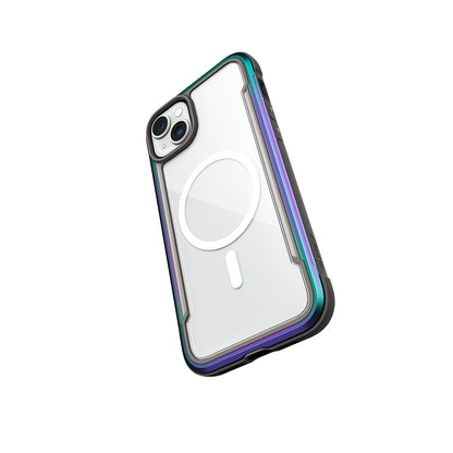 iPhone 15 Kılıf M-safe Şarj Özellikli Airbagli Raptic Shield Serisi Şeffaf Arka Yüzey Kılıf