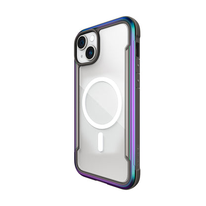 iPhone 15 Kılıf M-safe Şarj Özellikli Airbagli Raptic Shield Serisi Şeffaf Arka Yüzey Kılıf