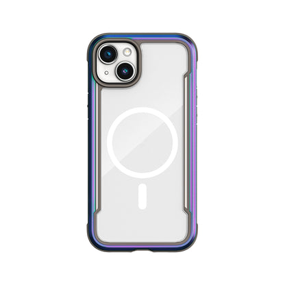 iPhone 15 Kılıf M-safe Şarj Özellikli Airbagli Raptic Shield Serisi Şeffaf Arka Yüzey Kılıf