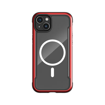 iPhone 15 Kılıf M-safe Şarj Özellikli Airbagli Raptic Shield Serisi Şeffaf Arka Yüzey Kılıf
