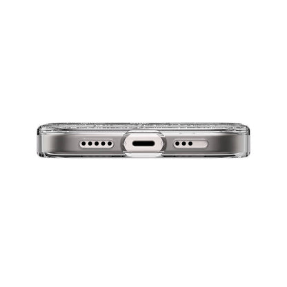 iPhone 15 Kılıf M-safe Şarj Özellikli Parlayan Simli Şeffaf Lisanslı Switcheasy Starfield-M Kılıf