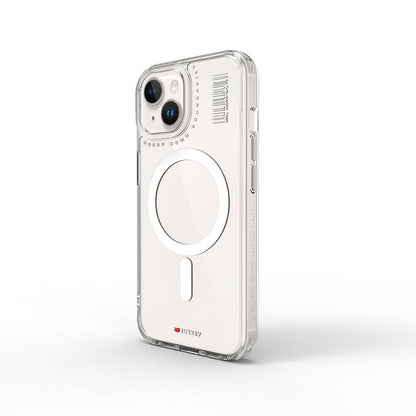 iPhone 15 Kılıf M-safe Şarj Özellikli Şeffaf Transparan Wiwu Turkey D Serisi Kılıf