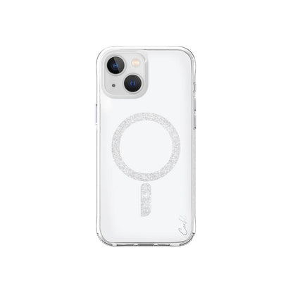 iPhone 15 Kılıf M-safe Şarj Özellikli Simli Magnetik Coehl Glace Kılıf
