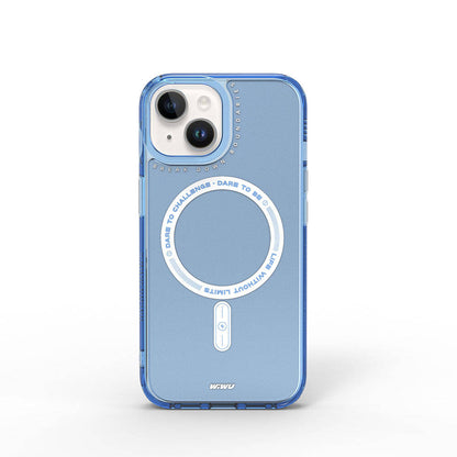 iPhone 15 Kılıf M-safe Şarj Özellikli Wiwu Basic Color J Serisi Kılıf