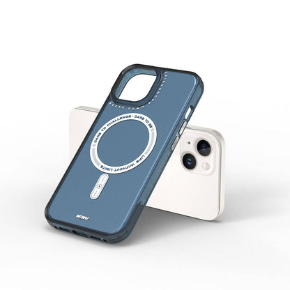 iPhone 15 Kılıf M-safe Şarj Özellikli Wiwu Basic Color J Serisi Kılıf