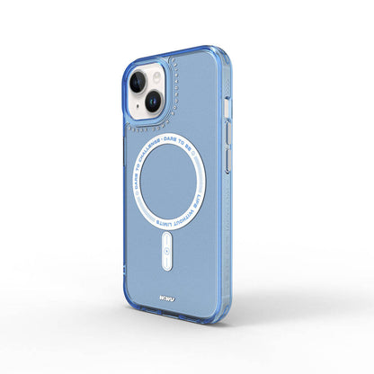 iPhone 15 Kılıf M-safe Şarj Özellikli Wiwu Basic Color J Serisi Kılıf