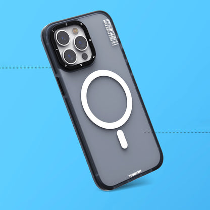 iPhone 15 Kılıf M-safe Şarj Özellikli Youngkit Colored Sand Serisi Kılıf