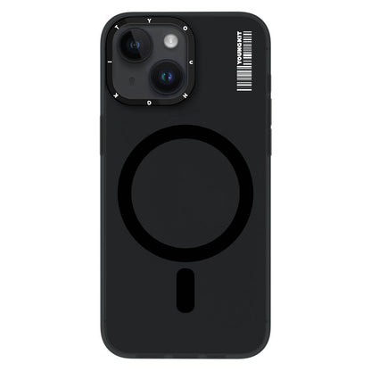 iPhone 15 Kılıf M-safe Şarj Özellikli Youngkit Hidden Sand Serisi Kılıf