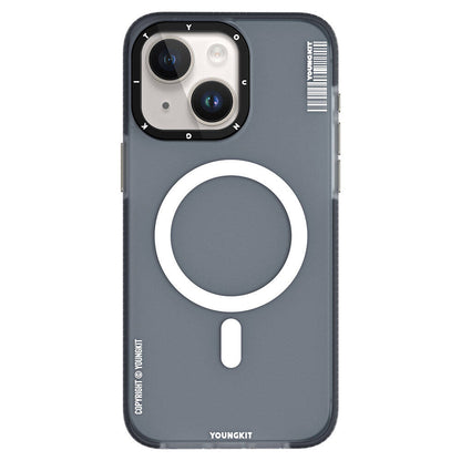 iPhone 15 Kılıf M-safe Şarj Özellikli Youngkit Jiansha Serisi Kılıf