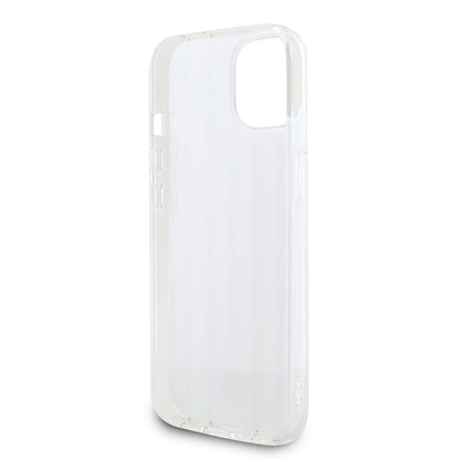 iPhone 15 Kılıf Mercedes Benz Orijinal Lisanslı New Urban 3 IML Baskılı Paralel Çizgi Desenli Kılıf