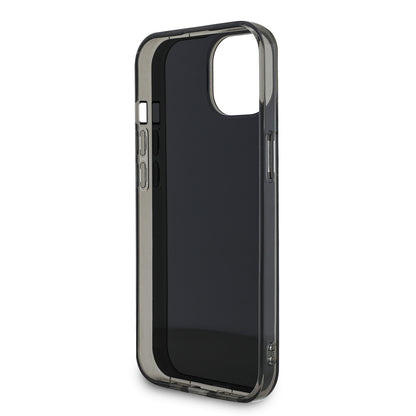 iPhone 15 Kılıf Mercedes Benz OrijinalLisanslı New Urban 3 IML Baskılı Paralel Çizgi Desenli Kılıf