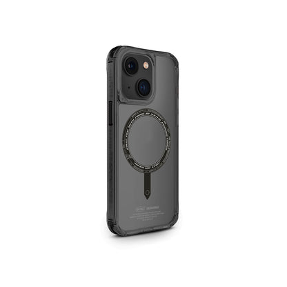 iPhone 15 Kılıf SkinArma Şeffaf Airbag Tasarımlı M-safe Şarj Özellikli Saido Kılıf
