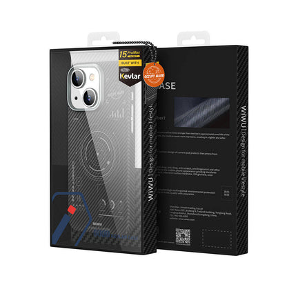 iPhone 15 Kılıf Wiwu HHX-016 Karbon Fiber 600D Mars Kılıf