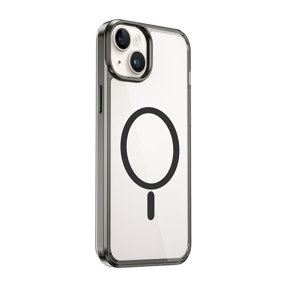 iPhone 15 Kılıf Wiwu MCC-101 Magnetic Crystal Sert PC Kılıf