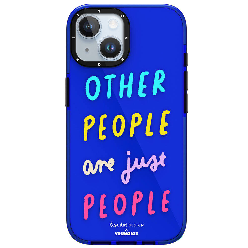 iPhone 15 Kılıf Yazı Desenli Youngkit Mindfulness Serisi Kılıf