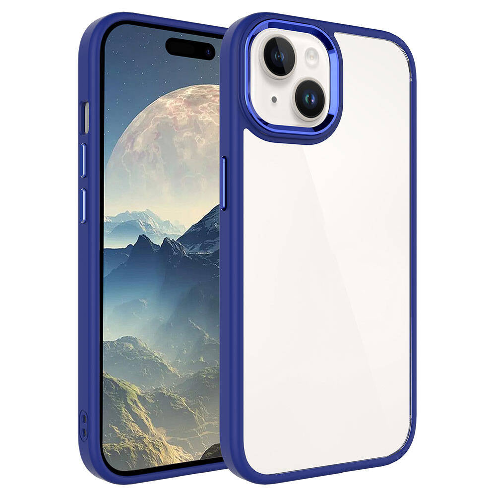 iPhone 15 Kılıf Zore Krom Kılıf