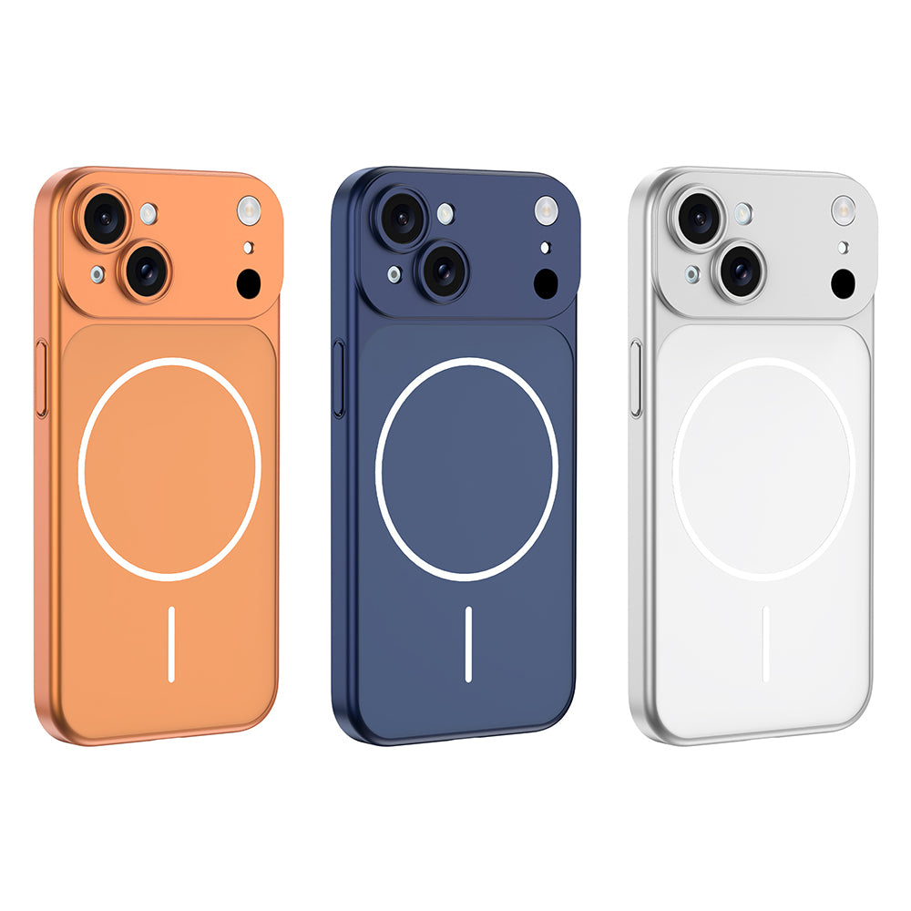 iPhone 15 Kılıf Zore M-Safe Şarj Özellikli Kamera Korumalı Spark Kılıf