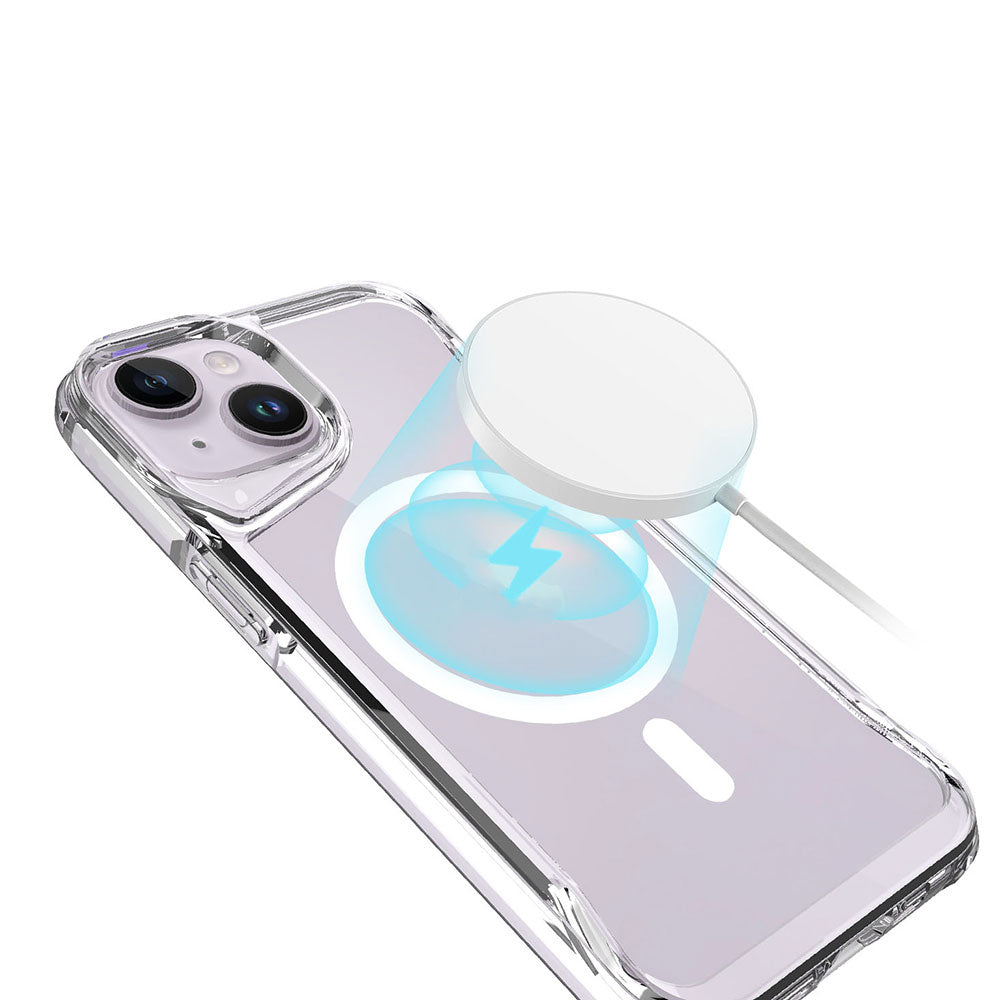 iPhone 15 Kılıf Zore M-safe Şarj Özellikli T-Max M-safe Kılıf