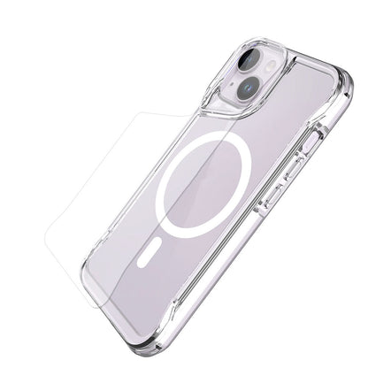 iPhone 15 Kılıf Zore M-safe Şarj Özellikli T-Max M-safe Kılıf