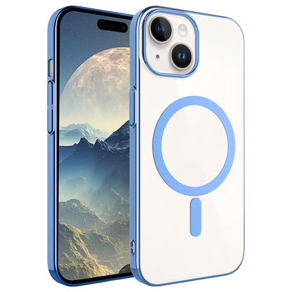 iPhone 15 Kılıf Zore Wireless Şarj Özellikli Pixel M-safe Kılıf