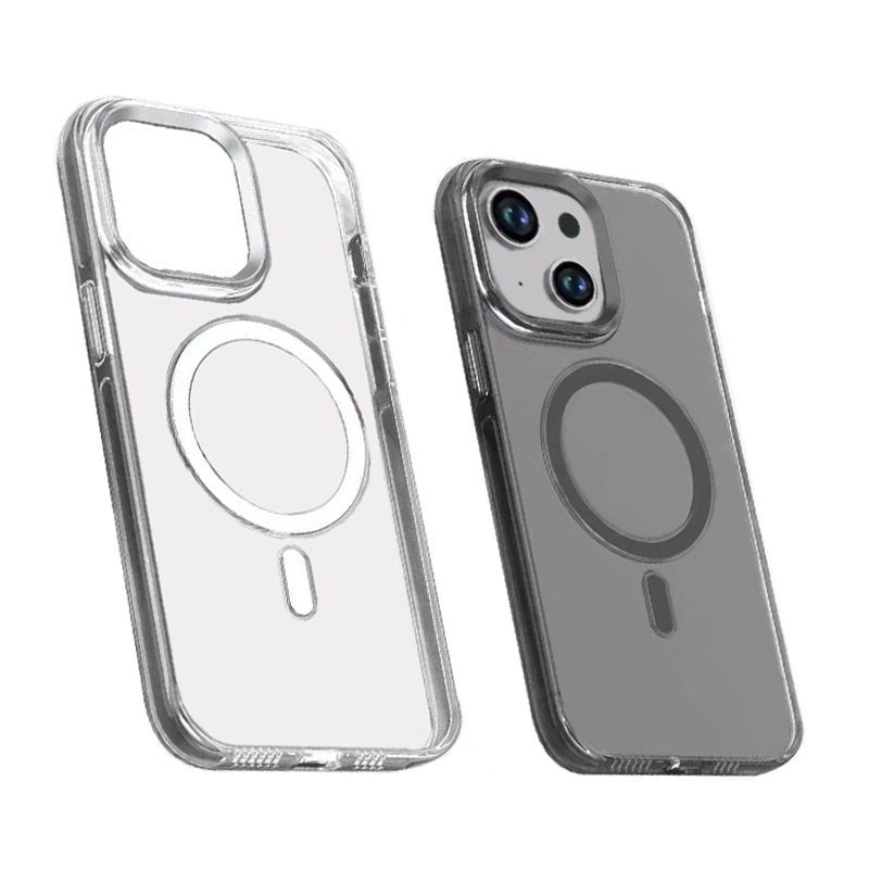 iPhone 15 Kılıf Zore Wireless Şarj Özellikli Şeffaf Efsane Kılıf
