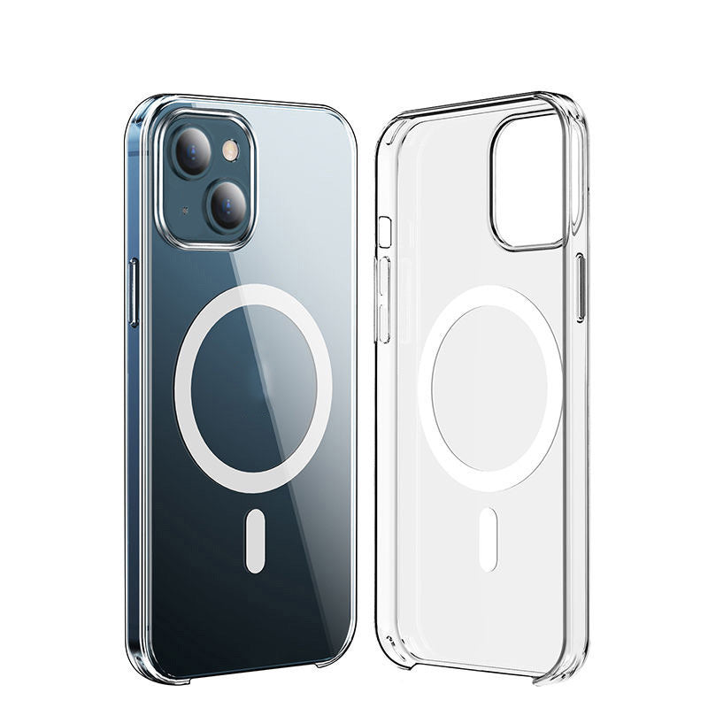 iPhone 15 Kılıf Zore Wireless Şarj Özellikli Şeffaf Orjin Kılıf