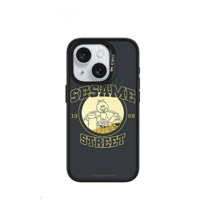 iPhone 15 M-safe Şarj Özellikli Casebang Sesame Street Serisi Mıknatıslı Arka Panel