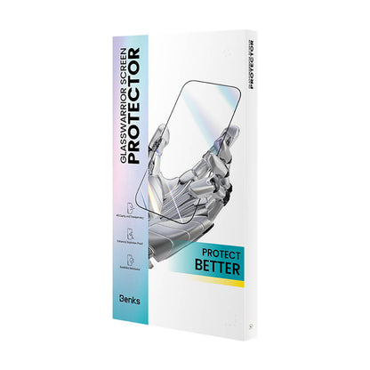 iPhone 15 Plus Benks Glass Warrior HD Cam Ekran Koruyucu + Kolay Uygulama Aparatlı