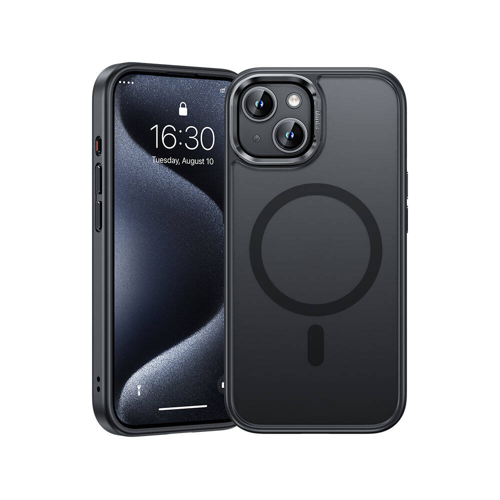iPhone 15 Plus Kılıf M-safe Şarj Özellikli Benks Mist Protective Kılıf