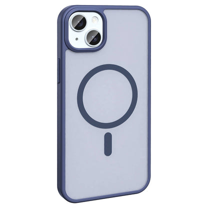 iPhone 15 Plus Kılıf M-safe Şarj Özellikli Mat Arka Yüzey Zore Sio Kılıf