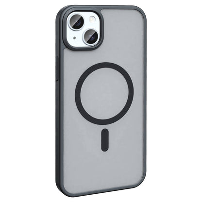 iPhone 15 Plus Kılıf M-safe Şarj Özellikli Mat Arka Yüzey Zore Sio Kılıf