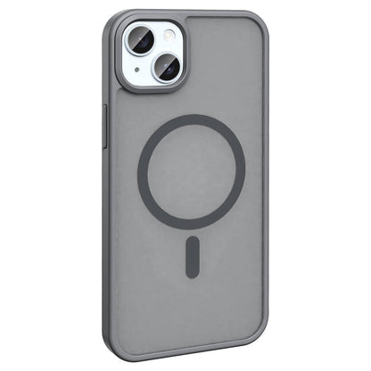 iPhone 15 Plus Kılıf M-safe Şarj Özellikli Mat Arka Yüzey Zore Sio Kılıf