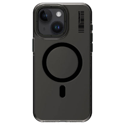 iPhone 15 Plus Kılıf M-safe Şarj Özellikli Şeffaf Youngkit Crystal Shield Serisi Kılıf