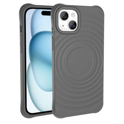 iPhone 15 Plus M-safe Şarj Özellikli Airbagli Mat Görünümlü Zore Hepi Kılıf