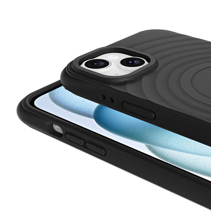 iPhone 15 Plus M-safe Şarj Özellikli Airbagli Mat Görünümlü Zore Hepi Kılıf