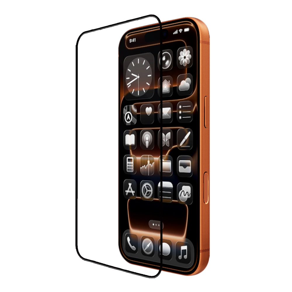 iPhone 15 Plus Mohseven M6 HD Temperli Cam Ekran Koruyucu + Kolay Uygulama Aparatı
