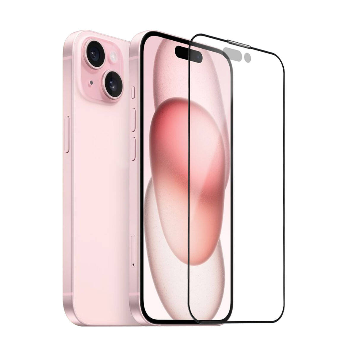 iPhone 15 Plus Wiwu iVista Screen Matte Ultra Güçlü Temperli Mat Ekran Koruyucu
