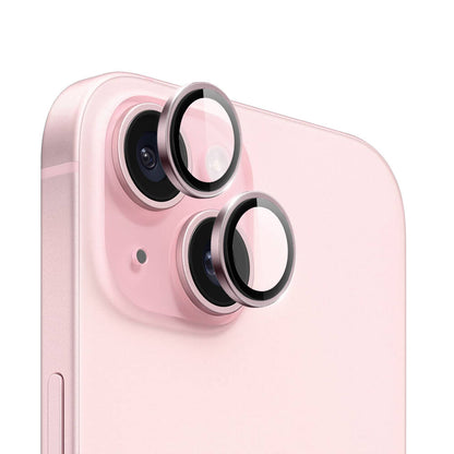 iPhone 15 Plus Wiwu LG-004 PVD Lens Guard Metal Kamera Lens Koruyucu