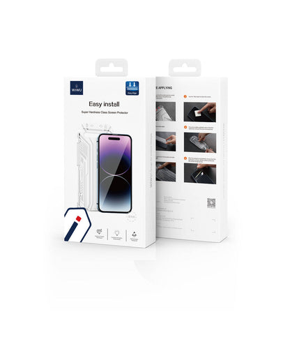 iPhone 15 Plus Wiwu SQ-005 Easy İnstall iVista Super Hardness Ekran Koruyucu