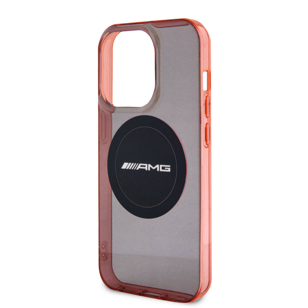 iPhone 15 Pro Kılıf AMG Orijinal Lisanslı M-safe Şarj Özellikli Transparan Timeless Kılıf
