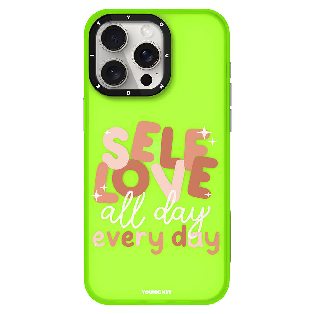 iPhone 15 Pro Kılıf Bethany Green Tasarımlı Youngkit Sweet Language Kılıf
