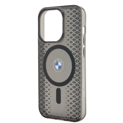 iPhone 15 Pro Kılıf BMW M-safe Şarj Özellikli Transparan IML Signature Orijinal Lisanslı Kılıf