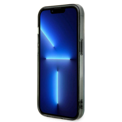 iPhone 15 Pro Kılıf BMW M-safe Şarj Özellikli Transparan Renk Geçişli Iridescent Orijinal Lisanslı Kılıf