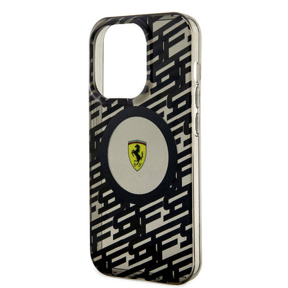 iPhone 15 Pro Kılıf Ferrari orijinal Lisanslı M-safe Şarj Özellikli Multi SF Kılıf