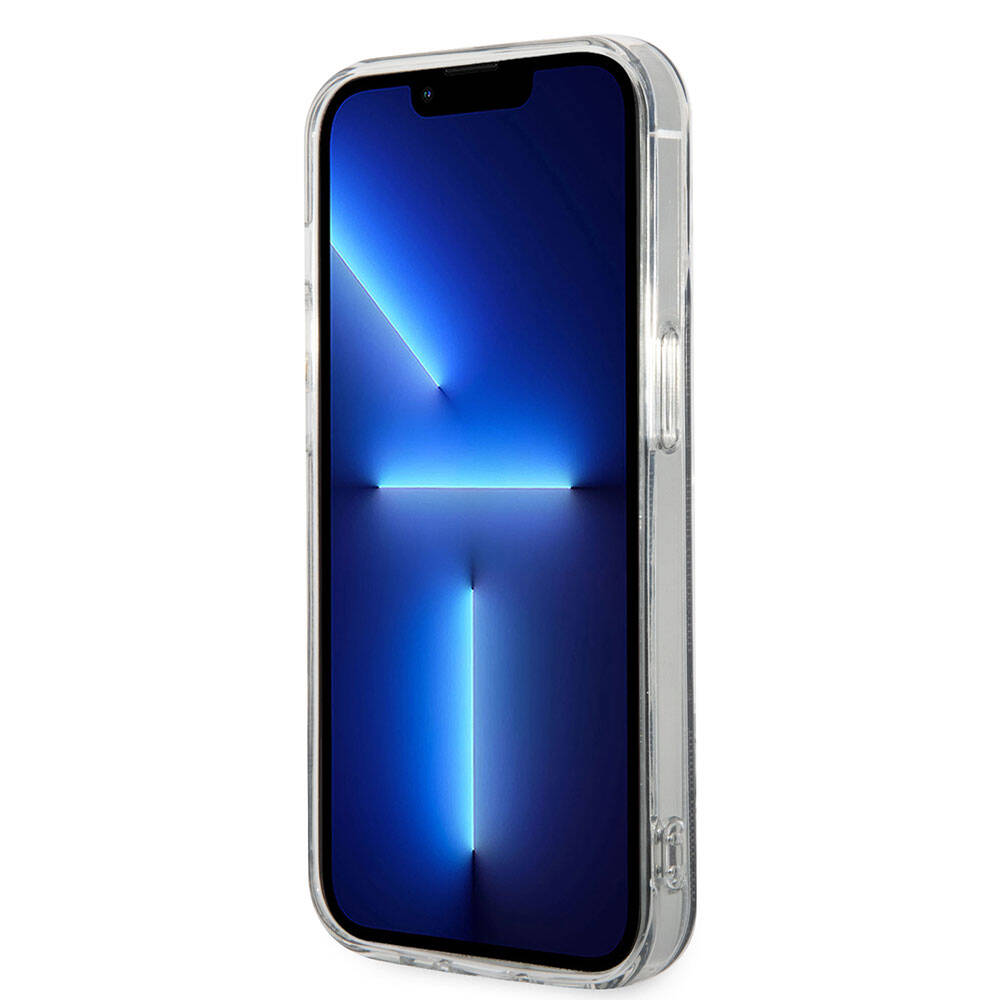 iPhone 15 Pro Kılıf Guess Orijinal Lisanslı M-safe Şarj Özellikli Yazı Logolu 4G Desenli Kılıf